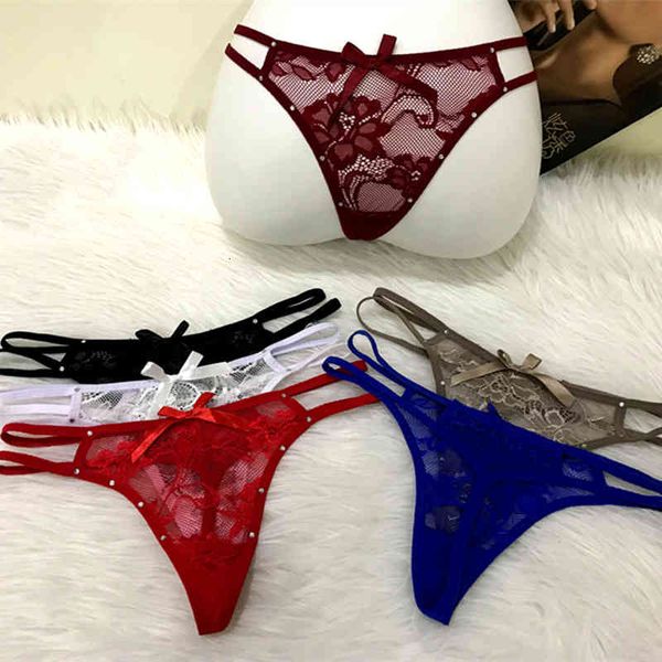 

special thong women's panties 2022 women's lace underwear, Black;pink