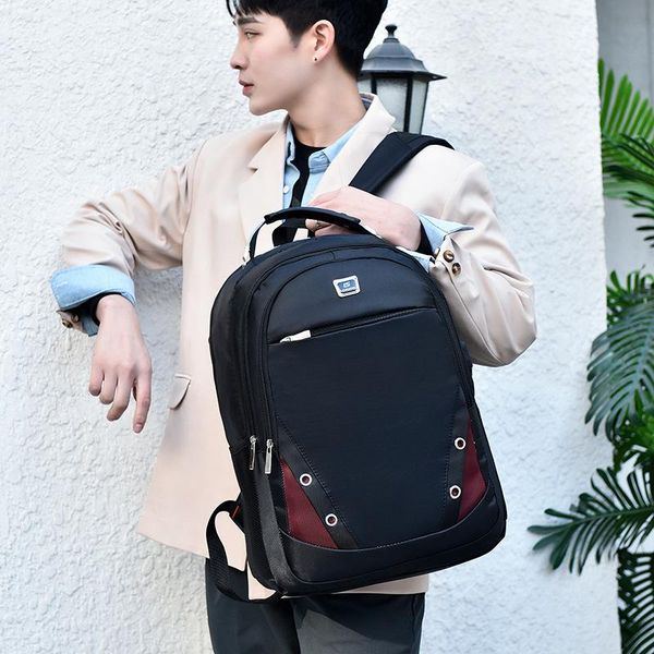 

backpack fashion high capacity business waterproof oxford cloth shoulder bag school for teenager girls