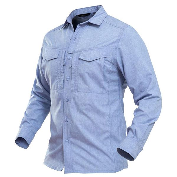 

men's casual shirts tactical military shirt lightweight army jacket quick dry outdoor summer long sleeve work hunt, White;black