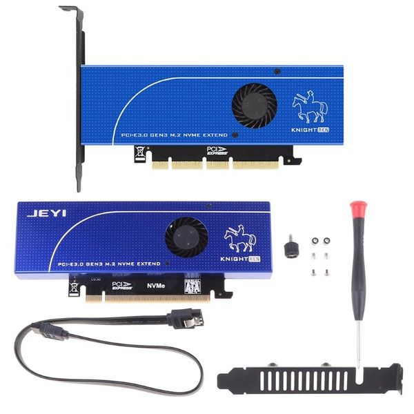 

dual drive m.2 nvme pcie3.0 disk extension m2 sata 110mm pci-e gen3 double 83xb fans & coolings