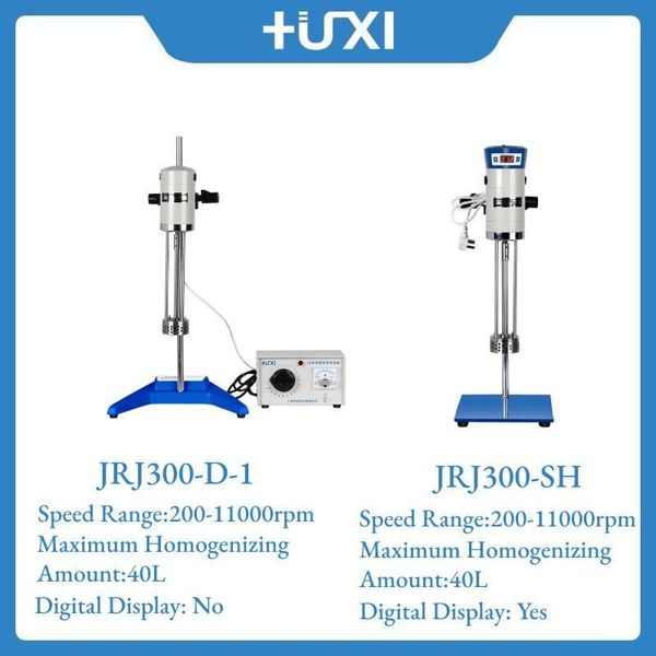 

lab supplies laboratory high speed dispersing homogenizer emulsifier capacity 40l 200-11000r/min 510w digital display blender