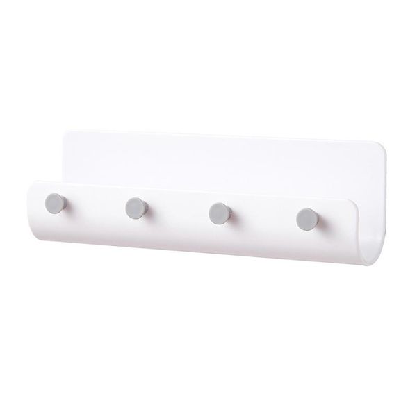 

hooks & rails lxac u-shaped wall-mounted key hook hanger nail-4 storage rack organizer
