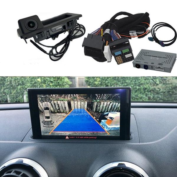 

car backup camera interface adapter rear display improve decoder for- a3 8v s3 8p mmi3g 2009-2021 view cameras& parking sensors