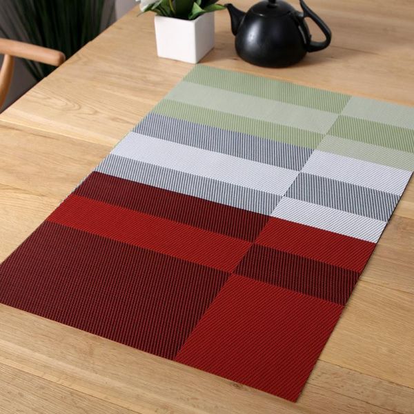 

table napkin simple and modern nordic style pvc heat insulation kitchen home living room decoration matching western placemat