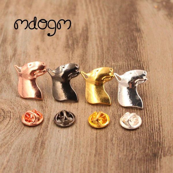 

pins, brooches mdogm bull terrie and pins suit cute jewelry funny metal small father collar badges gift for male men b067, Gray