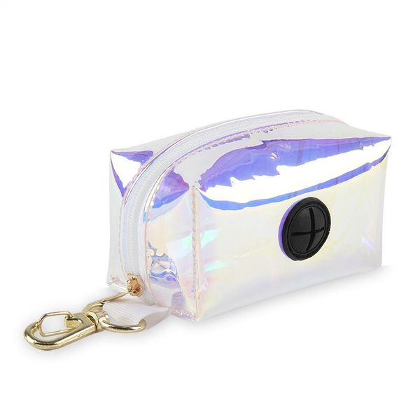 

dog travel & outdoors tpu cool poop bag storage walking portable small personalized pet creative chain leash