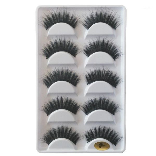 

wholesale 3d false mink eyelashes volume long thick individual full faux eyelashes1