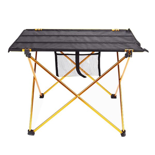 

camp furniture outdoor camping picnic table aluminium alloy ultra light portable desk foldable