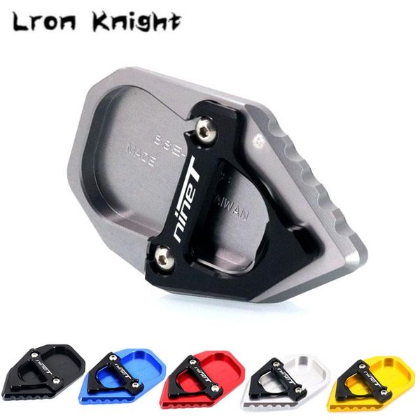 

other motorcycle parts for rninet r ninet rnine t nine 2021 cnc kickstand foot side stand extension pad support plate with logo