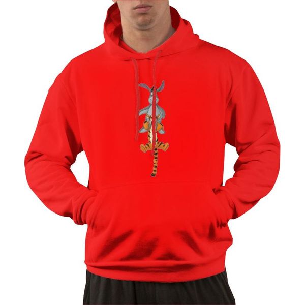 

men's hoodies & sweatshirts tigger hoodie custom pullover sweatshirt classic hoody hooded, Black