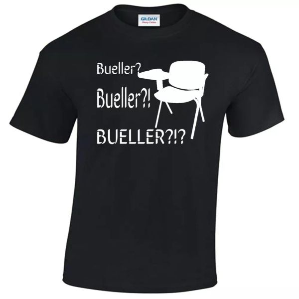 

ferris bueller t-shirt fun chair gift man, White;black