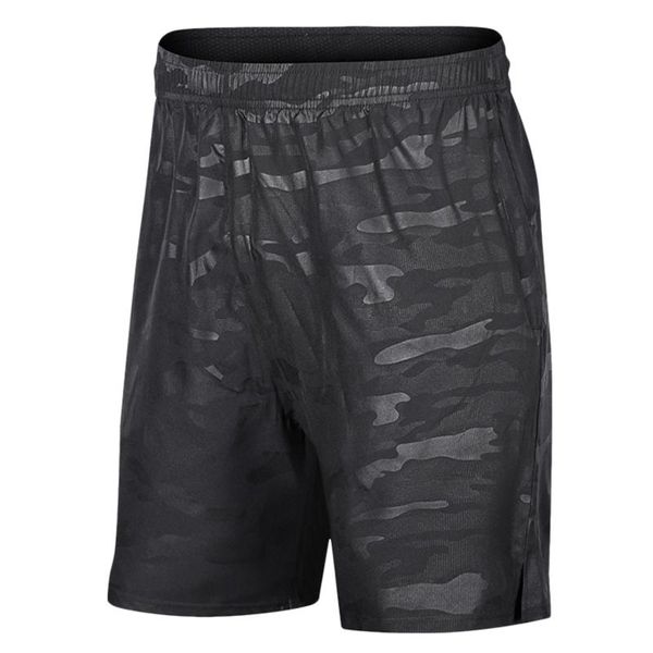 

running shorts men's quick-drying fitness sports, Black;blue