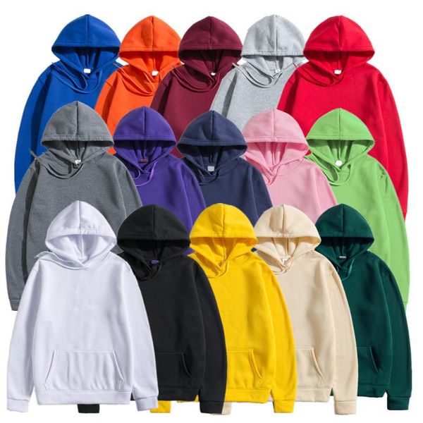 

women's hoodies & sweatshirts solid basic women retro harajuku oversize pullover cotton autumn 2021 casual hip hop hoody roupas feminin, Black