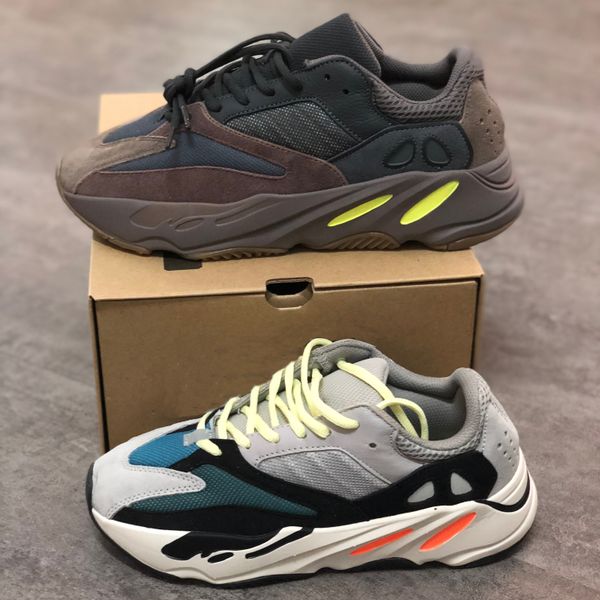 

700 runner shoes mauve wave mens women athletic 700s sports outdoor sneakers men boots with box