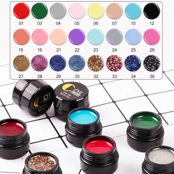 

36 colors uv gel manicure set nail kit sets for art all acrylic kit1
