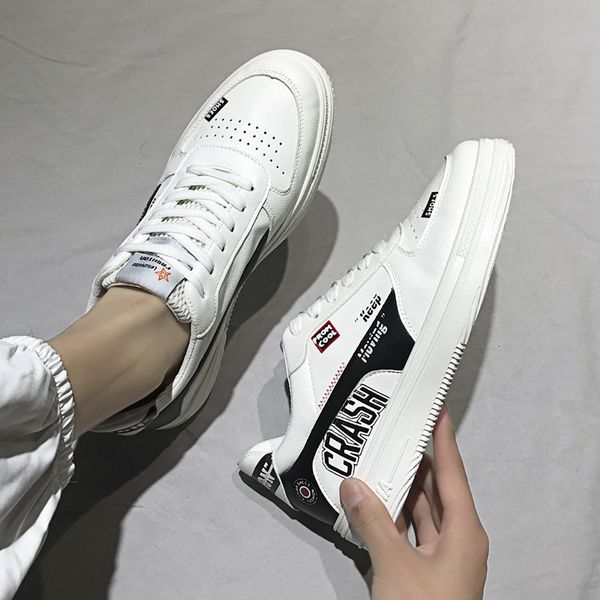 

spring low casual trendy versatile students' korean board sports sho men's, Black