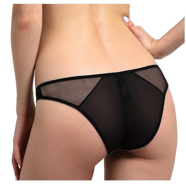 

women's panties underwear ultra thin slip women lingerie transparent low waist intimates underpants comfort brief, Black;pink