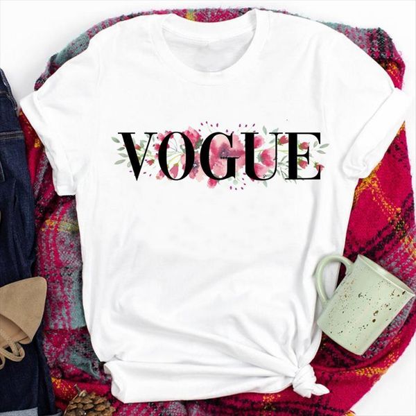 

butterfly letter 90s flower womens t shirt floral fashion cute trend tees print clothes graphic female, White