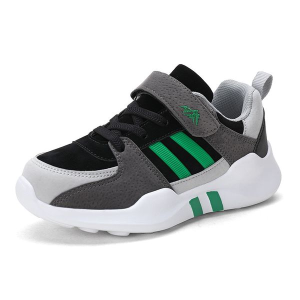 

kids running shoes boys fashion breathable sport boys sneakers for boy school shoes girls spring big children shoes s8911, Black