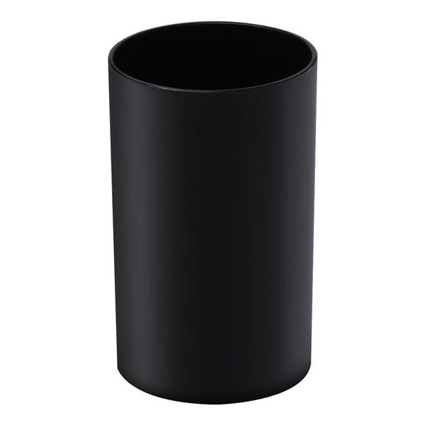 

storage bottles & jars ounona modern kitchen cylinder black plastic chopsticks holder tableware drying canister cutlery organizer