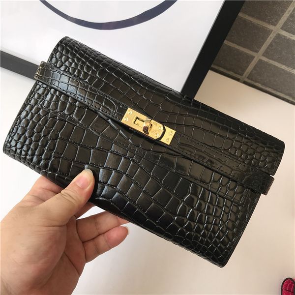 

cowhide wallet crocodile star handbag purses clearance, Brown;gray