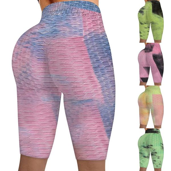 

women's sports shorts stretch leggings for fitness running gym yoga summer sport breathable short female outfit