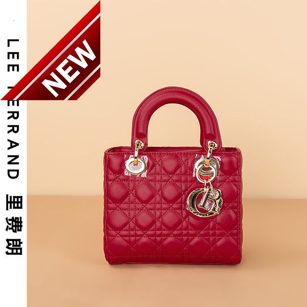 

lee ferrand liferrang women's lingge hand leather princess versatile diagonal bag