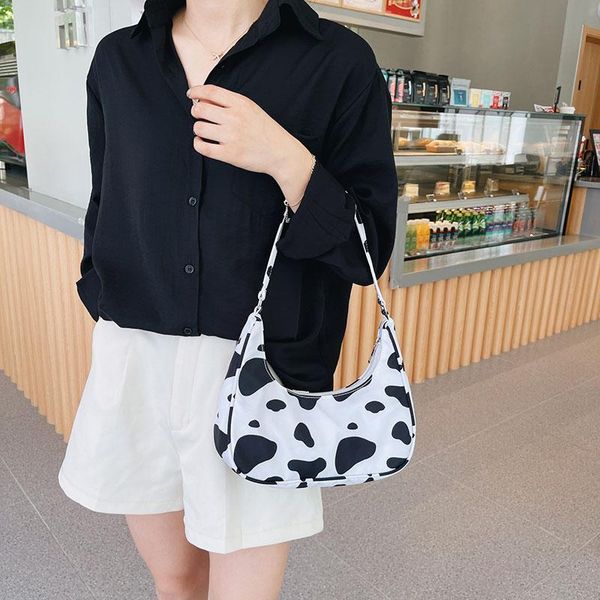 

evening bags pu animal pattern print shoulder underarm bag vintage ladies small purse handbags casual all-match fashion women square