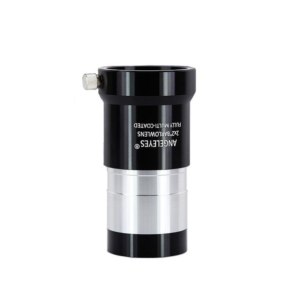

telescopes 2inch 2x barlow lens for astronomical telescope eyepiece aluminium frame fmc coated optical glass astro accessory