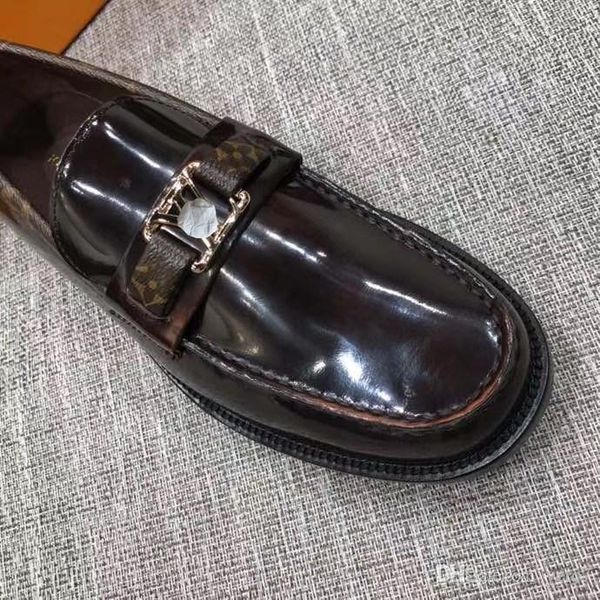 

luxury loafers man classic double monk strap shoe genuine leather men casual shoes designer black brown wedding office dress shoes mens
