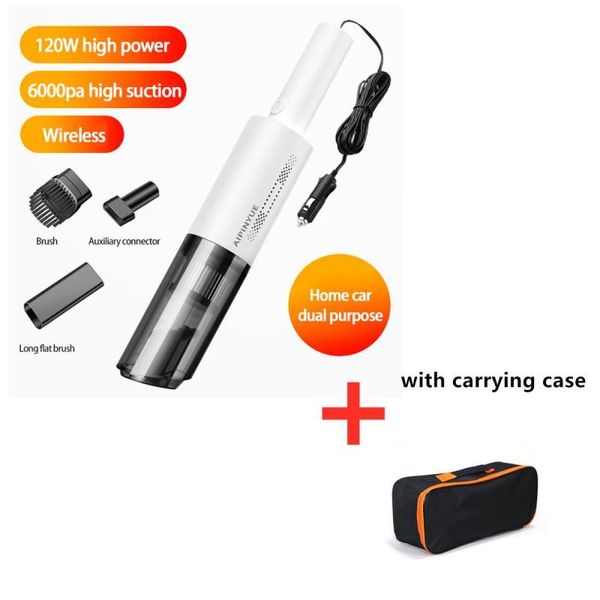 

vacuum cleaner car hand-held portable high-power electrical appliances with carrying case