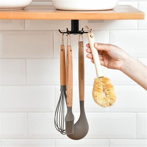 

wall kitchen hook organizer bathroom hanger dish drying rack holder for lid cooking accessories cupboard storage cabinet shelf & organizatio