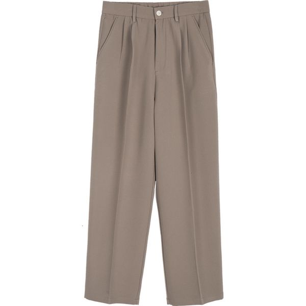 

fly weight arrival new nylon cotton zipper mid wide leg two piece pants set men gxu4, Black;brown