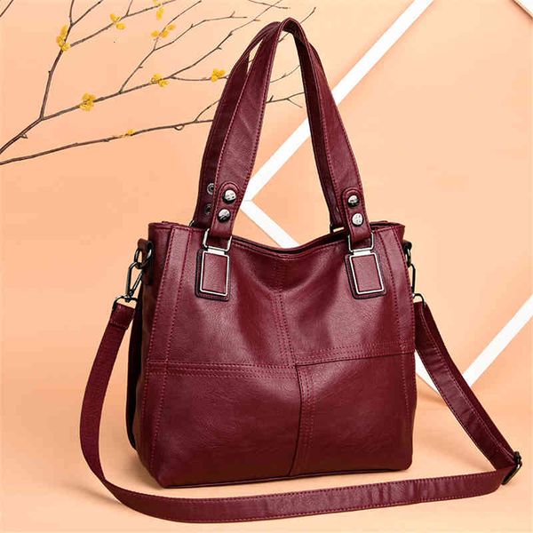 

leather luxury designer handbags ladies shoulder hand bags for women large casual tote