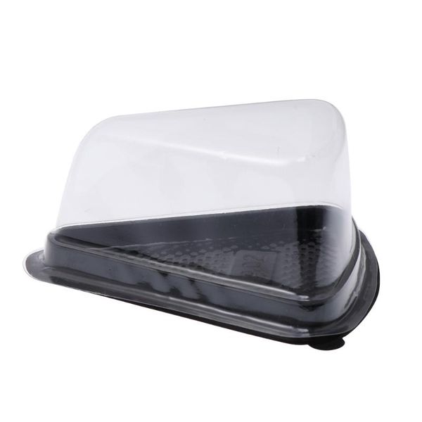 

pcs cake boxes disposable triangle moon tray gift packaging wrap
