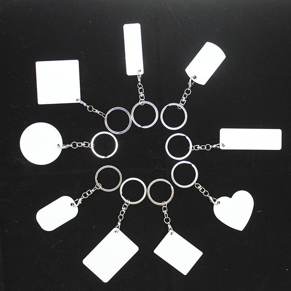 

pet puppy id metal blank tag card keyrings tags pendant aluminum alloy army dog keychain pets supply