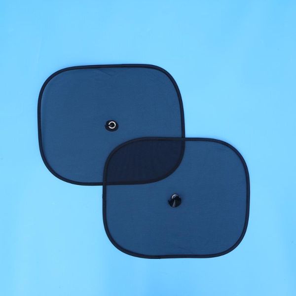 

car sunshade 2pcs window rear mesh with sucker visor foils