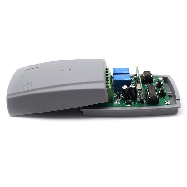 

remote controlers 10pcs 433mhz 433.92 mhz receiver for garage door gate control command transmitter rolling code 2 channel dc 12v - 24v