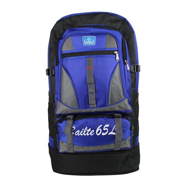 

backpack 65l climbing bag 3 color nylon material waterproof fabric men and women outdoor sports travel camping hiking db61