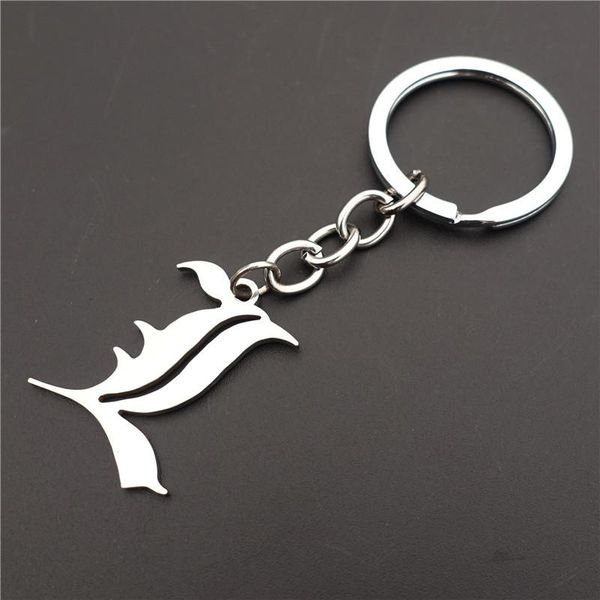 

keychains death note double l yagami non-mainstream stainless steel keyring smart anime jewelry cosplay unisex, Silver