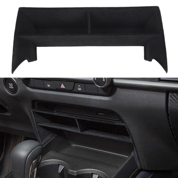 

car organizer for cx30 cx-30 2021 console central flocking storage box armrest tray