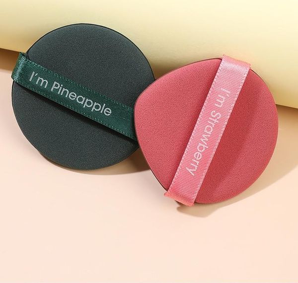 

5pcs smooth cosmetic puff facial powder soft makeup foundation sponge air cushion pad beauty tool for girl women sponges, applicators & cott
