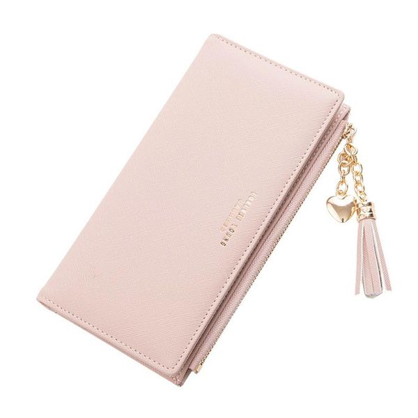 

wallets fashion female for coins cute wallet women long pu leather zipper purses id card clutch, Red;black