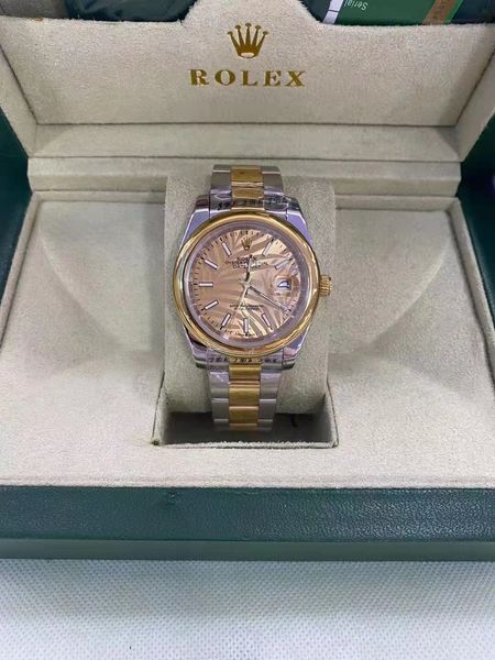 

with original box watch 41mm president datejust 116233 sapphire glass asia 2813 movement mechanical automatic mens watches, Slivery;brown