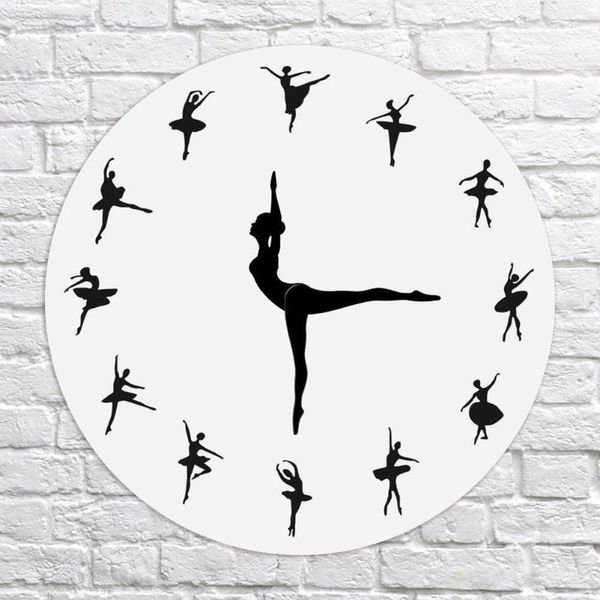 

wall clocks ballerina record clock ballet dancing dancer home decor xmas gift aia99