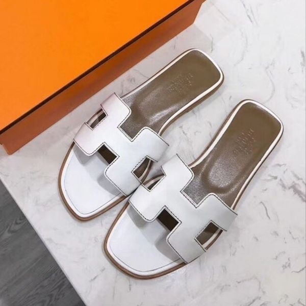 

bottomed version flat high h-type women's 2021 summer new leather fashion flip flop[finished on june 30] slippers cj, Black