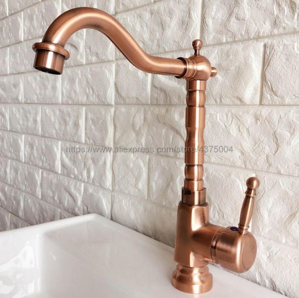 

bathroom sink faucets antique red copper basin faucet cold mixer tap single handle nnf399