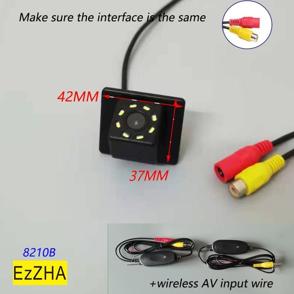 

car rear view cameras& parking sensors 4 8 12 led light hd vehicle dynamic trajectory line ccd camera for 408 2014 2021