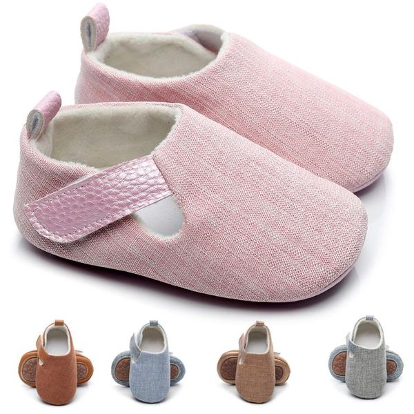 

first walkers born baby girls boys cartoon shoes sole kid booties infant