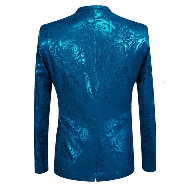 

men's suits & blazers pyjtrl men's pink blue lapel shawl print 2 more recent joint pieces pant coat designs suits for weddingthin, White;black